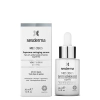 Bottle  of  Sesderma  Mesoses  Supreme  Antiaging  Serum  by  Sesderma,  a  serum  indicated  for  filling  wrinkles  and  skin  elasticity.