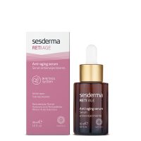 Bottle  of  Sesderma  Reti  Age  Anti-Aging  Serum  by  Sesderma,  a  serum  indicated  for  correcting  wrinkles  and  restoring  skin  elasticity.