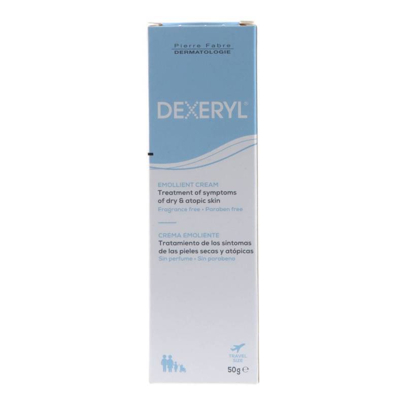 dexeryl-cream-50-ml Tube of Dexeryl Emolient Cream by Dexeryl, a nourishing cream indicated for soothing and hydrating dry, sensitive skin.