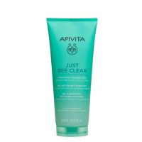 Bottle  of  Apivita  Just  Bee  Clear  Purifying  Cleansing  Gel  by  Apivita,  a  gel  indicated  for  deep  skin  purification.