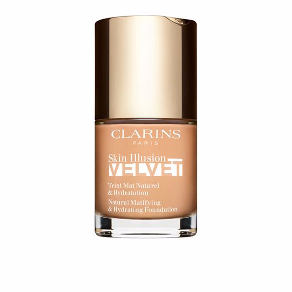 ClarinsSkinIllusionVelvetMatifyingFoundationColor107N30ml Clarins Skin Illusion Velvet Matifying Foundation Color 107N 30ml - Image 1