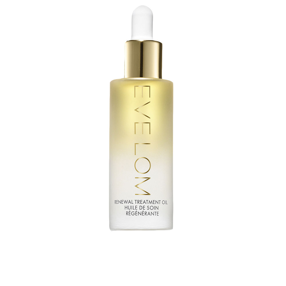 EveLomMoisture&RadianceRenewingTreatmentOil30ml Bottle of Eve Lom Moisture & Radiance Renewing Treatment Oil by Eve Lom, a face oil indicated for brightening and smoothing skin.
