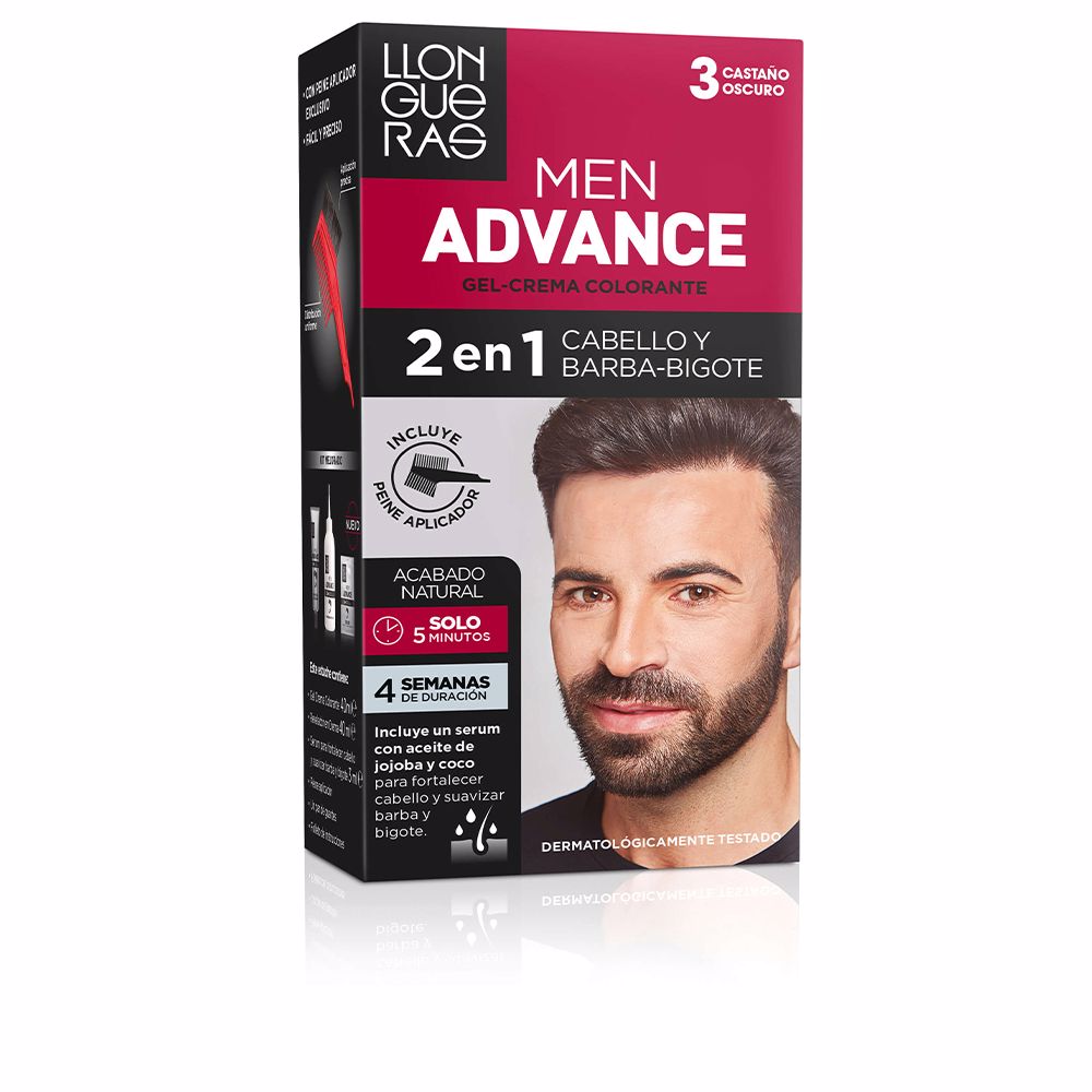 LlonguerasMenAdvanceColor3DarkBrown Llongueras Men Advance Color 3 Dark Brown