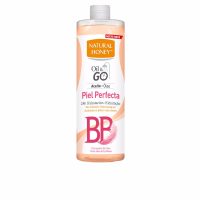 Bottle  of  Natural  Honey  BB  Rosehip  Oil  &  Go  Body  Oil  by  Natural  Honey,  a  body  oil  indicated  for  24-hour  hydration  and  softness.