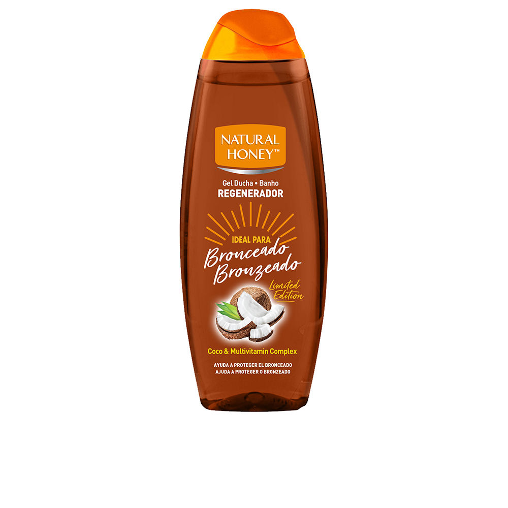 NaturalHoneyCoconutBronzerShowerGel500ml Natural Honey Coconut Bronzer Shower Gel 500ml