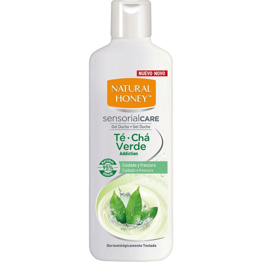 NaturalHoneyGreenTeaShowerGel650ml Natural Honey Green Tea Shower Gel 650ml