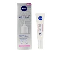 Tube  of  Nivea  Cellular  Filler  Eye  Contour  &  Lip  Cream  by  Nivea,  a  firming  cream  indicated  for  eye  and  lip  contour  wrinkles.