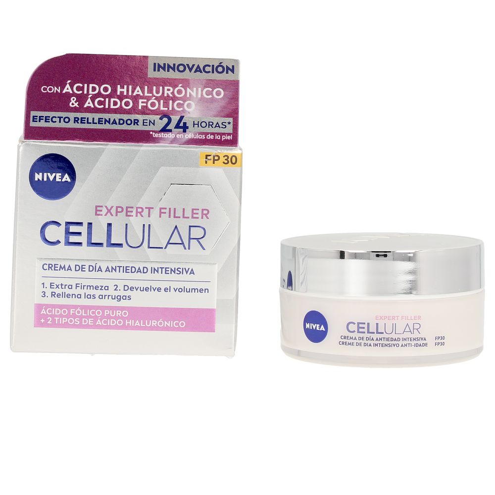 NiveaCellularFillerIntensiveAnti-AgingDayCreamSPF3050ml Nivea Cellular Filler Intensive Anti-Aging Day Cream SPF30 50ml - Image 1