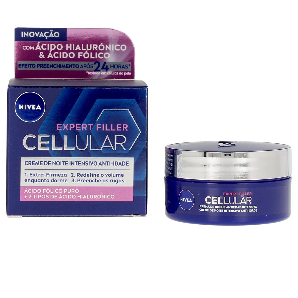 NiveaCellularFillerIntensiveAnti-AgingNightCream50ml Nivea Cellular Filler Intensive Anti-Aging Night Cream 50ml - Image 1