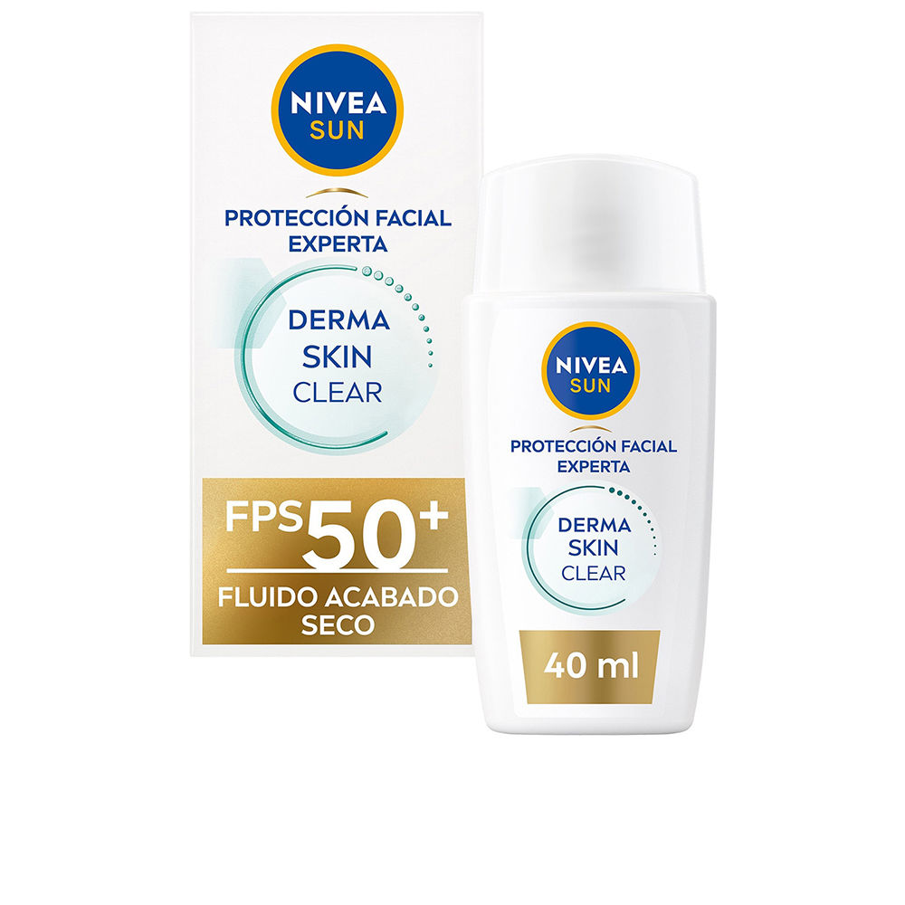 NiveaSunDermaClearSkinSPF50Fluid40ml Nivea Sun Derma Clear Skin SPF50+ Fluid 40ml - 画像 (1)