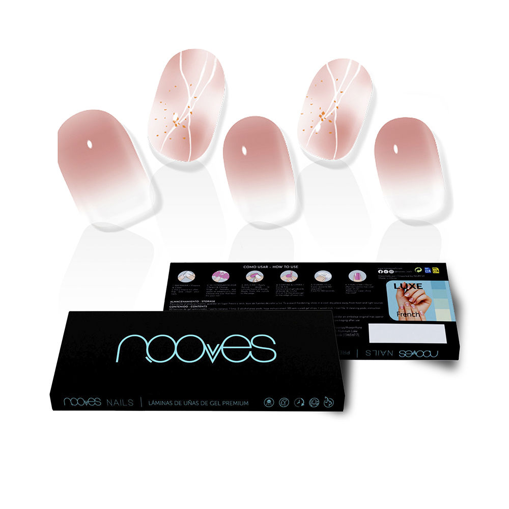 NoovesGelSheetsMichelleArtDesignFalseNailsx20 Nooves Gel Sheets Michelle Art Design False Nails x20