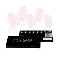 Nooves Gel Sheets Pale Rose Premium Luxe Solid False Nails x20