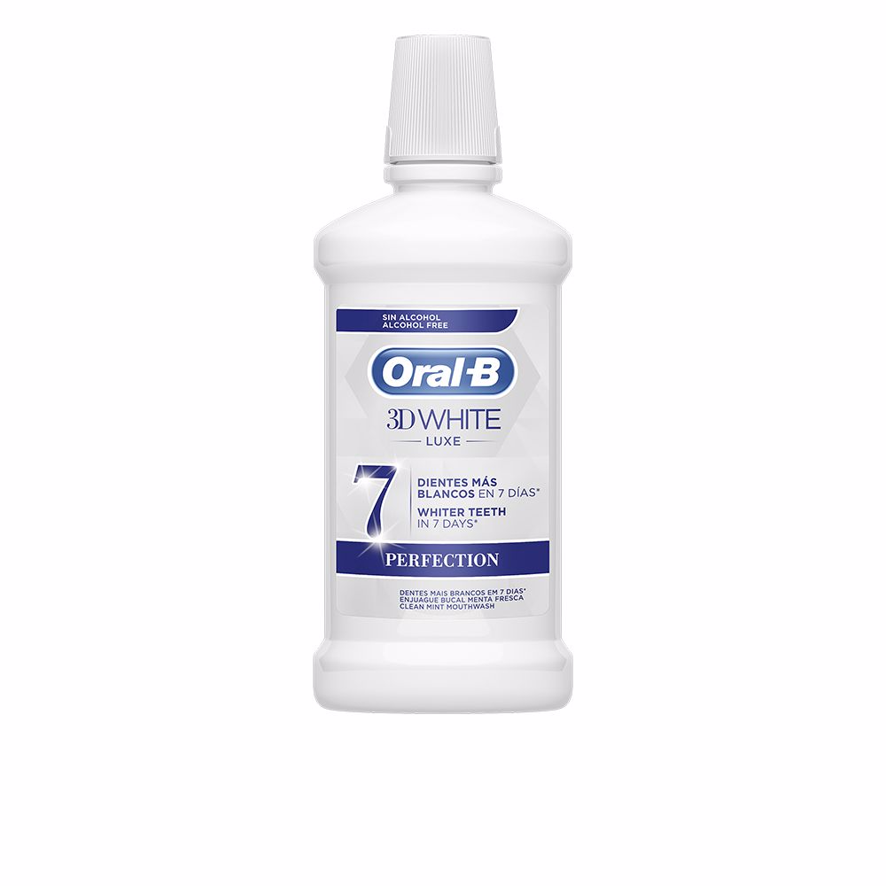 Oral-B3DWhiteLuxeBrilloSeductorColutorio500ml Oral-B 3D White Luxe Seductive Shine Mouthwash 500ml - 画像 (1)