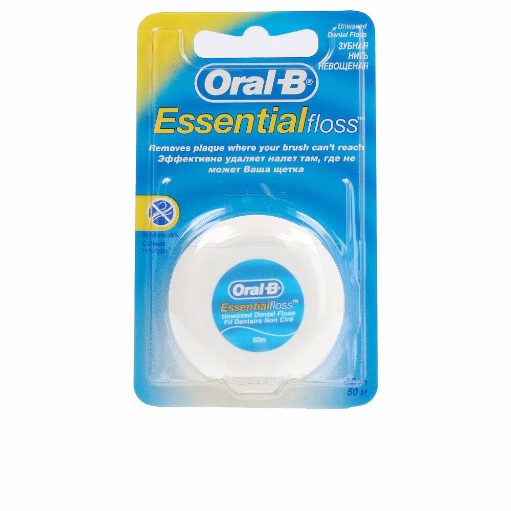 Oral-BEssentialFlossUnwantedDentalFloss50m Oral-B Essential Floss Unwanted Dental Floss 50m