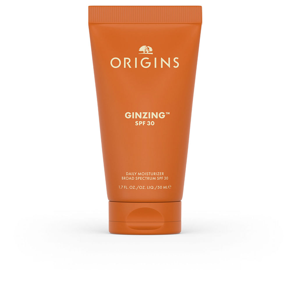 OriginsGinzingDailyMoisturizerSPF3050ml Jar of Origins Ginzing Daily Moisturizer SPF30 by Origins, a cream indicated for 72-hour hydration and sun protection.