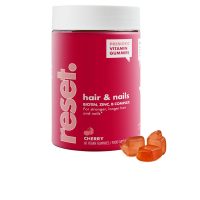 Reset Hair & Nails Cherry Flavor Gummies x60