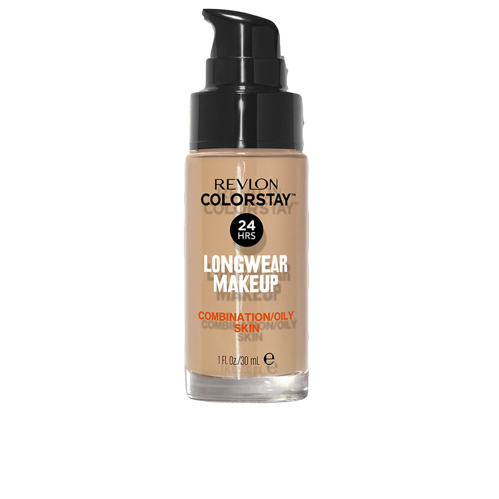 RevlonColorstayFoundationCombinationOilySkinColor300GoldenBeige30ml Revlon Colorstay Foundation Pele Mista/Oleosa Cor 300 Golden Beige 30ml - Image 1
