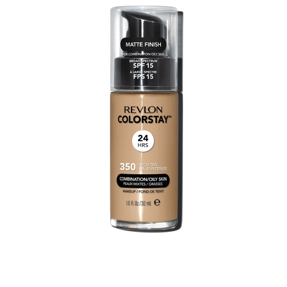 RevlonColorstayFoundationCombination/OilySkinColor350RichTan30ml Revlon Colorstay Foundation Combination/Oily Skin Color 350 Rich Tan 30ml