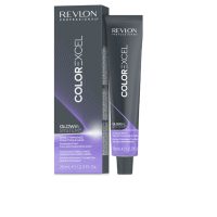 Tube  of  Revlon  Revlonissimo  Color  Excel  Creme  Gel  Color  by  Revlon,  a  gel  cream  indicated  for  covering  white  hair  and  adding  shade.