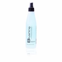 Bottle  of  Salerm  Brushing  Thermal  Protection  by  Salerm,  a  lotion  indicated  for  facilitating  the  drying  process  and  thermal  protection.