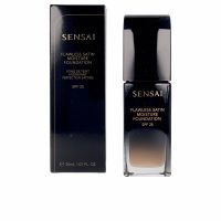 Sensai Flawless Satin Foundation SPF25 Color 204 Honey Beige 30ml