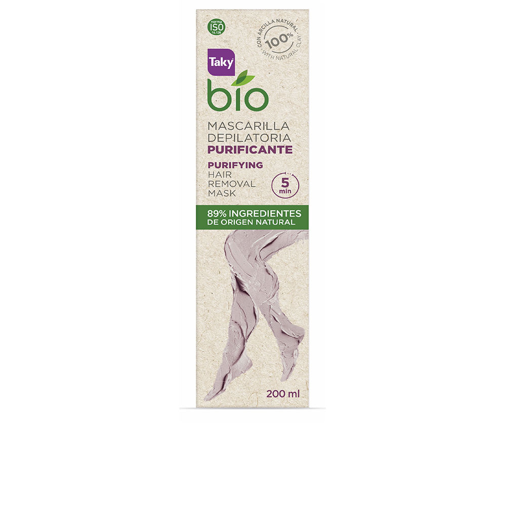 TakyBioNaturalPurifyingHairRemovalMask200ml Taky Bio Natural Purifying Hair Removal Mask 200ml - Image 1