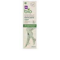Jar  of  Taky  Bio  Natural  Scrub  Hair  Removal  Mask  by  Taky,  a  mask  indicated  for  exfoliating  and  removing  hair.