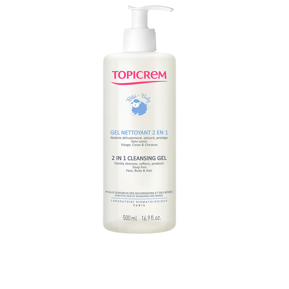 TopicremBaby2In1CleansingGel500ml Topicrem Baby 2 In 1 Cleansing Gel 500ml