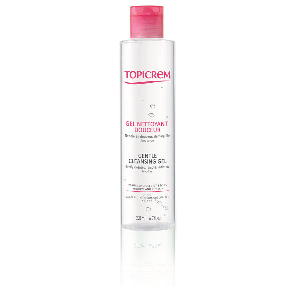 TopicremHydraGentleCleansingGel200ml Topicrem Hydra+ Gentle Cleansing Gel 200ml - 画像 (1)