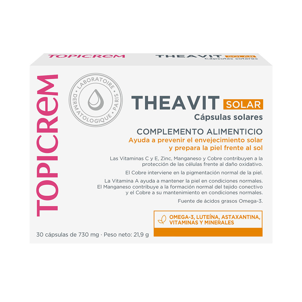 TopicremTheavitSolarCapsulesx30 Topicrem Theavit Solar カプセル x30 - 画像 (1)