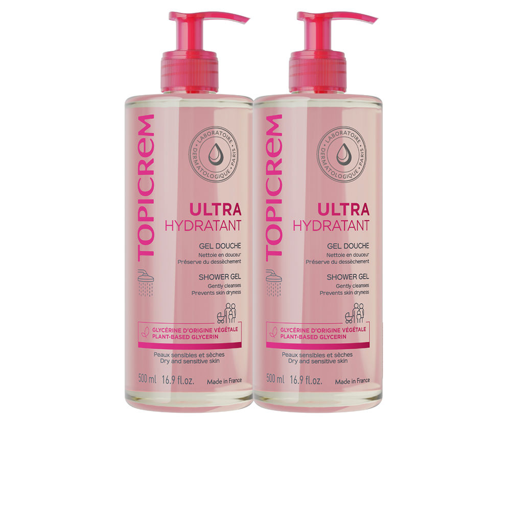 TopicremUHGentleCleansingGelDuo2x500ml Topicrem UH Gentle Cleansing Gel Duo 2x500ml