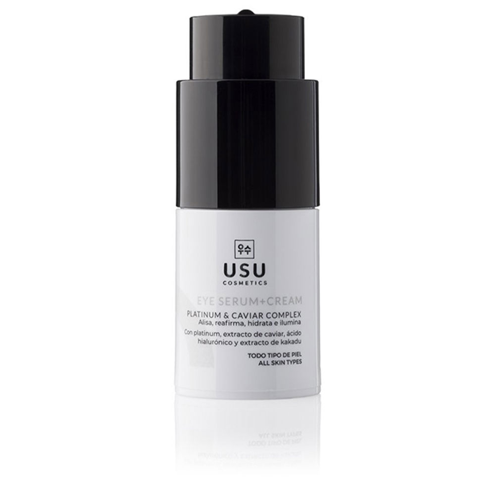 UsuCosmeticsPlatinumCaviarComplexEyeSerumCream15ml Usu Cosmetics Platinum & Caviar Complex Eye Serum + Cream 15ml - Image 1
