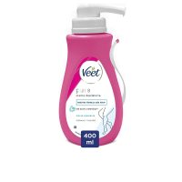 Tube  of  Veet  Pure  Shower  Hair  Removal  Cream  For  Sensitive  Skin  by  Veet,  a  depilatory  cream  indicated  for  body  hair  removal.