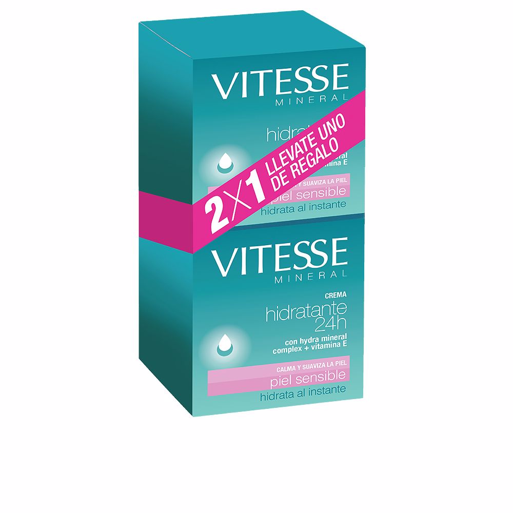 VitesseMineral24HHydratingCreamSensitiveSkinDuo2x50ml Vitesse Mineral 24H Hydrating Cream Sensitive Skin Duo 2x50ml