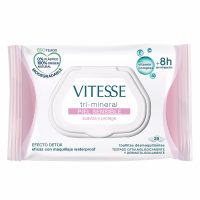 Vitesse Tri-Mineral Sensitive Skin Makeup Remover Wipes x25