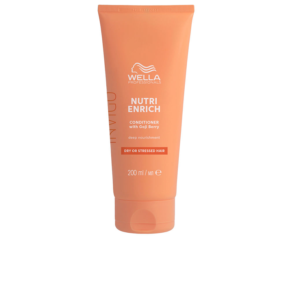 WellaProfessionalsInvigoNutri-EnrichConditioner200ml Bottle of Wella Professionals Invigo Nutri-Enrich Conditioner by Wella, a conditioner indicated for dry and damaged hair.