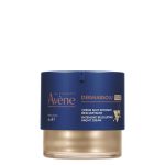 Jar  of  Avène  DermAbsolu  Intensive  Resculping  Night  Cream  by  Avène,  a  gel  cream  indicated  for  skin  redensification.