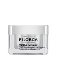 Jar  of  Filorga  NCEF-Revitalize  Firming  Polyrevitalizing  Cream  by  Filorga,  a  revitalizing  cream  indicated  for  skin  firmness  and  radiance.