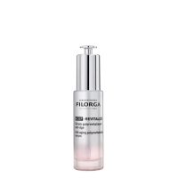 Bottle  of  Filorga  NCEF-Revitalize  Polyrevitalizing  Serum  by  Filorga,  a  revitalizing  serum  indicated  for  improving  wrinkles  and  radiance.