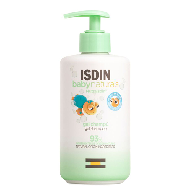 IsdinBabyNaturalsGelShampoo400ml Isdin BabyNaturals Gel Champú 400ml - Image 1
