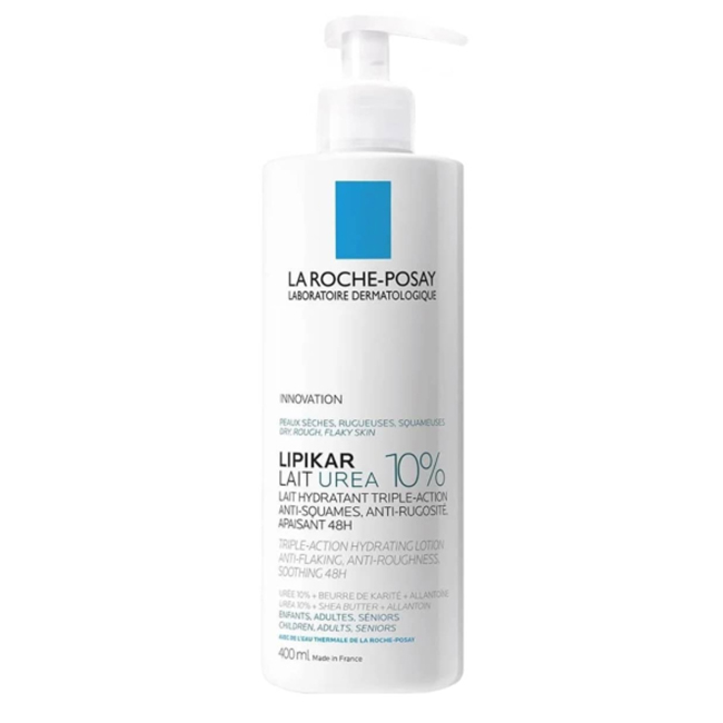 LaRochePosayLipikarUreaLotion10400ml La Roche Posay Lipikar Leite Ureia 10% 400ml - Image 1