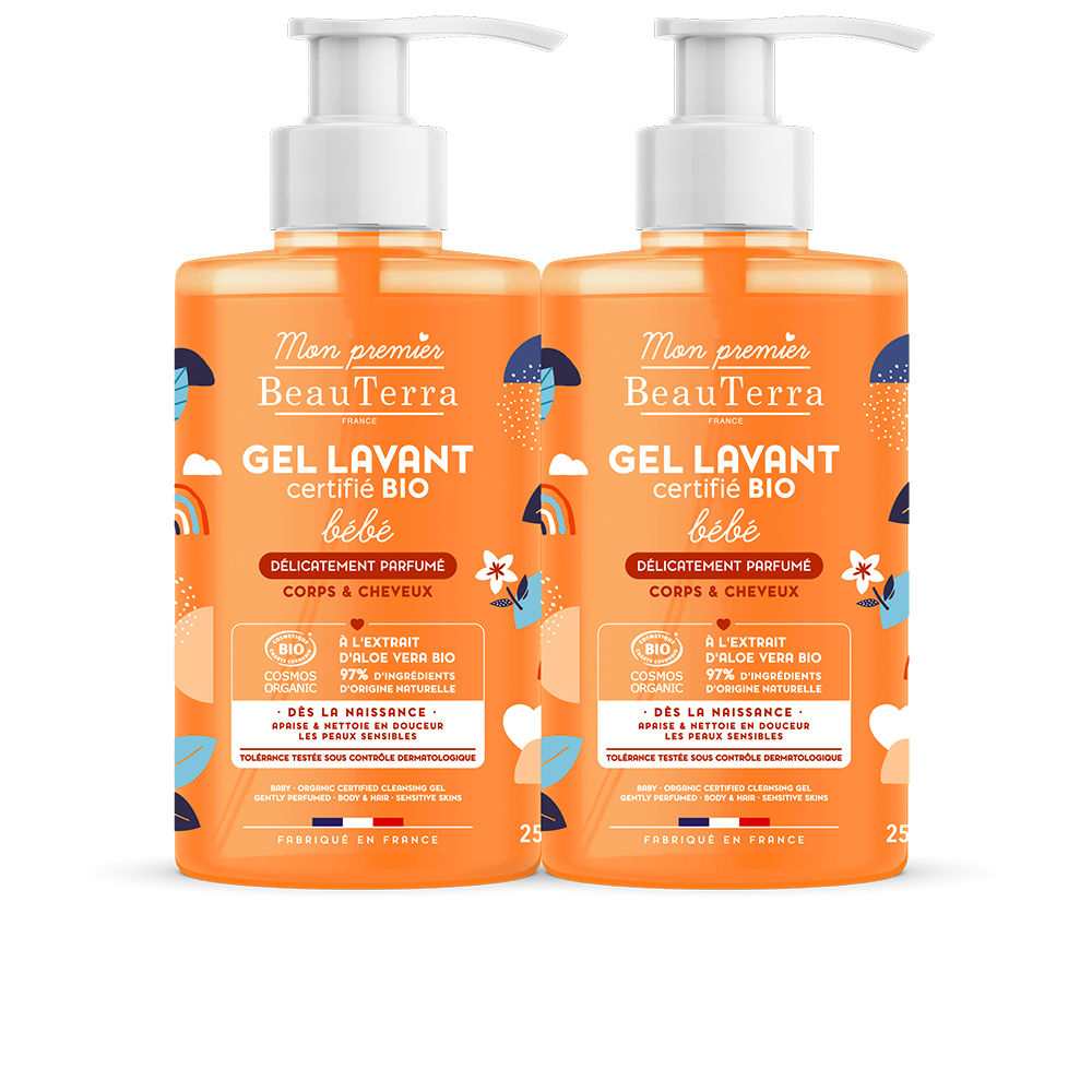 Beauterra Bio Baby Shower Gel With Perfume Duo 2x750ml