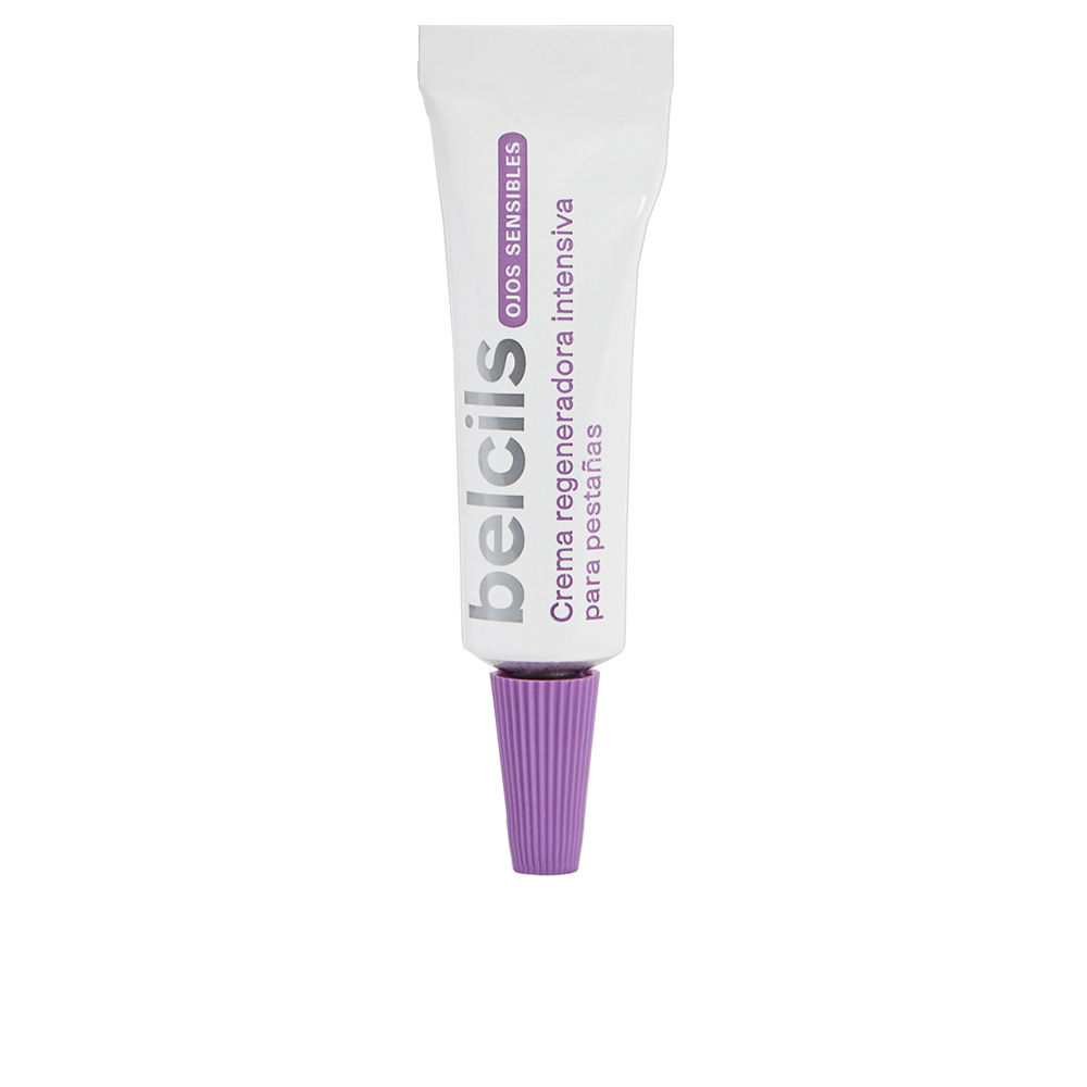 Tube  of  Belcils  Intensive  Regenerating  Eyelash  Cream  by  Belcils,  a  cream  indicated  for  strengthening  damaged  eyelashes.