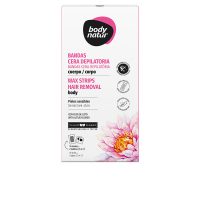 Body Natur Wax Body Strips Hair Removal Lotus Flower x16