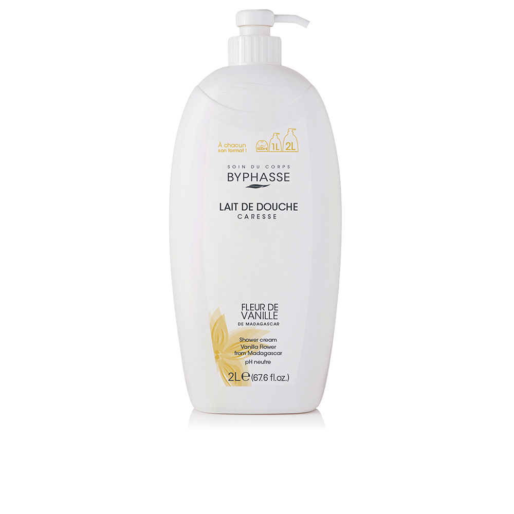 ByphasseCaresseShowerGelVanillaFlower2000ml Byphasse Caresse Shower Gel Vanilla Flower 2000ml