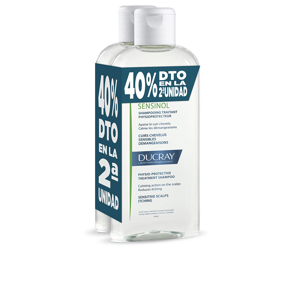 Ducray Sensinol Soothing Shampoo Duo 2x400ml