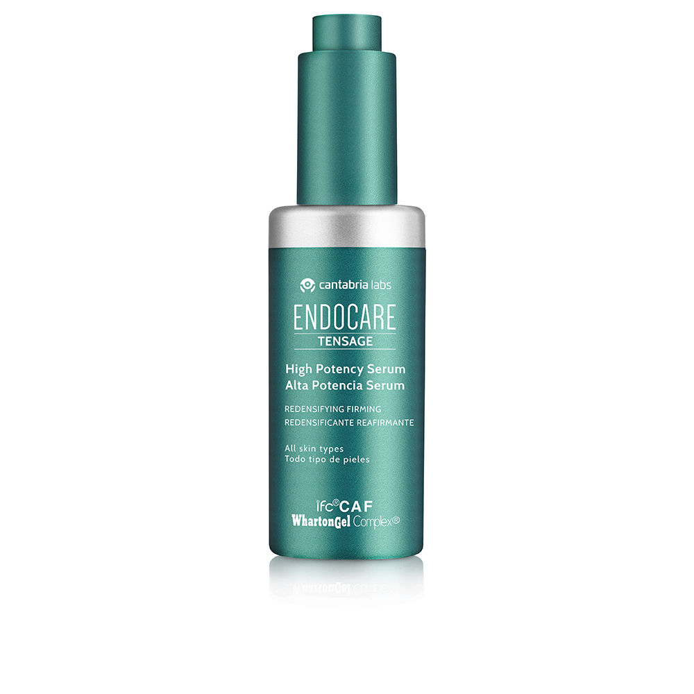 Bottle  of  Endocare  Tensage  High  Potency  Serum  by  Endocare,  a  high  potency  serum  indicated  for  firming  mature  and  aged  skin.
