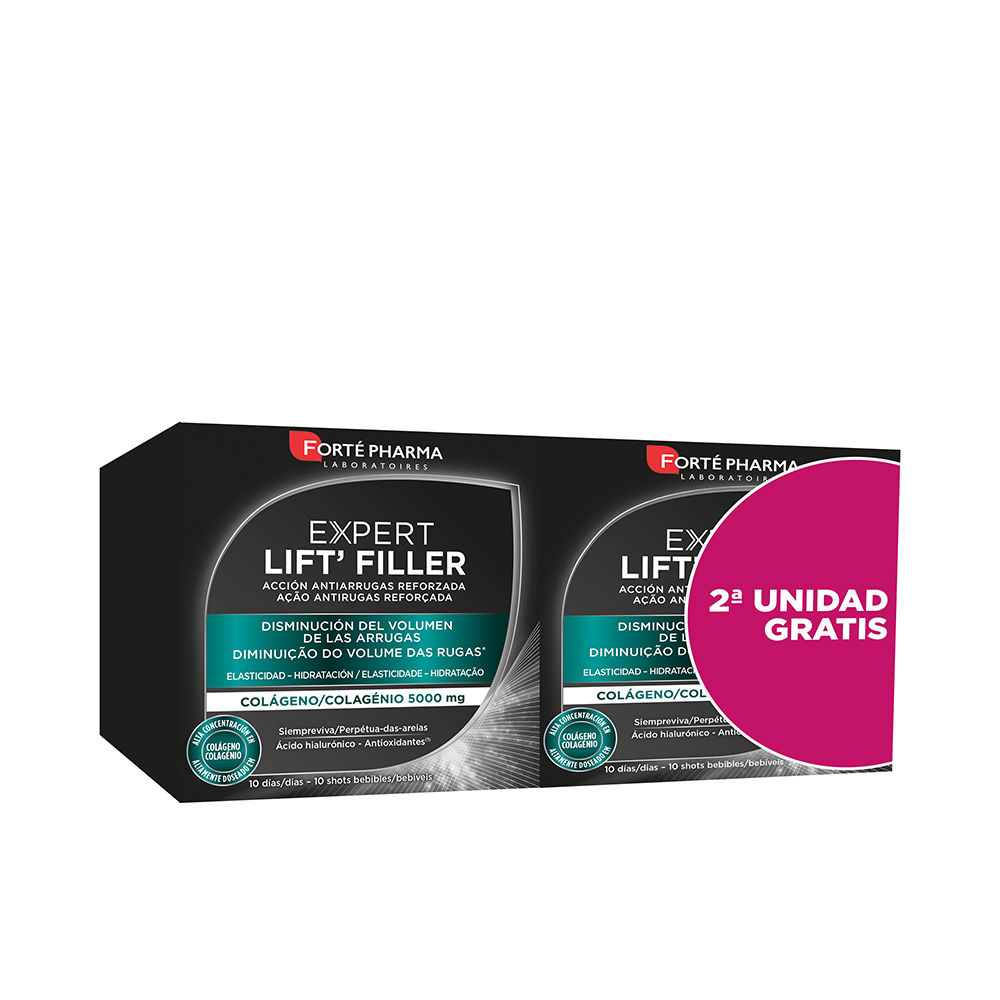 Forté Pharma Expert Lift Filler Wrinkle Reduction 5000Mg Duo Ampoules 2x10