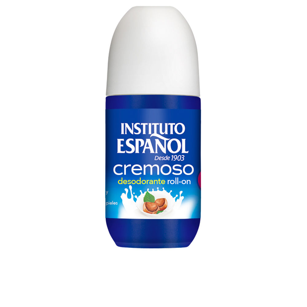 Product  container  of  Instituto  Español  Creamy  Deodorant  Roll-On  by  Instituto  Español,  a  deodorant  indicated  for  skin  repair.