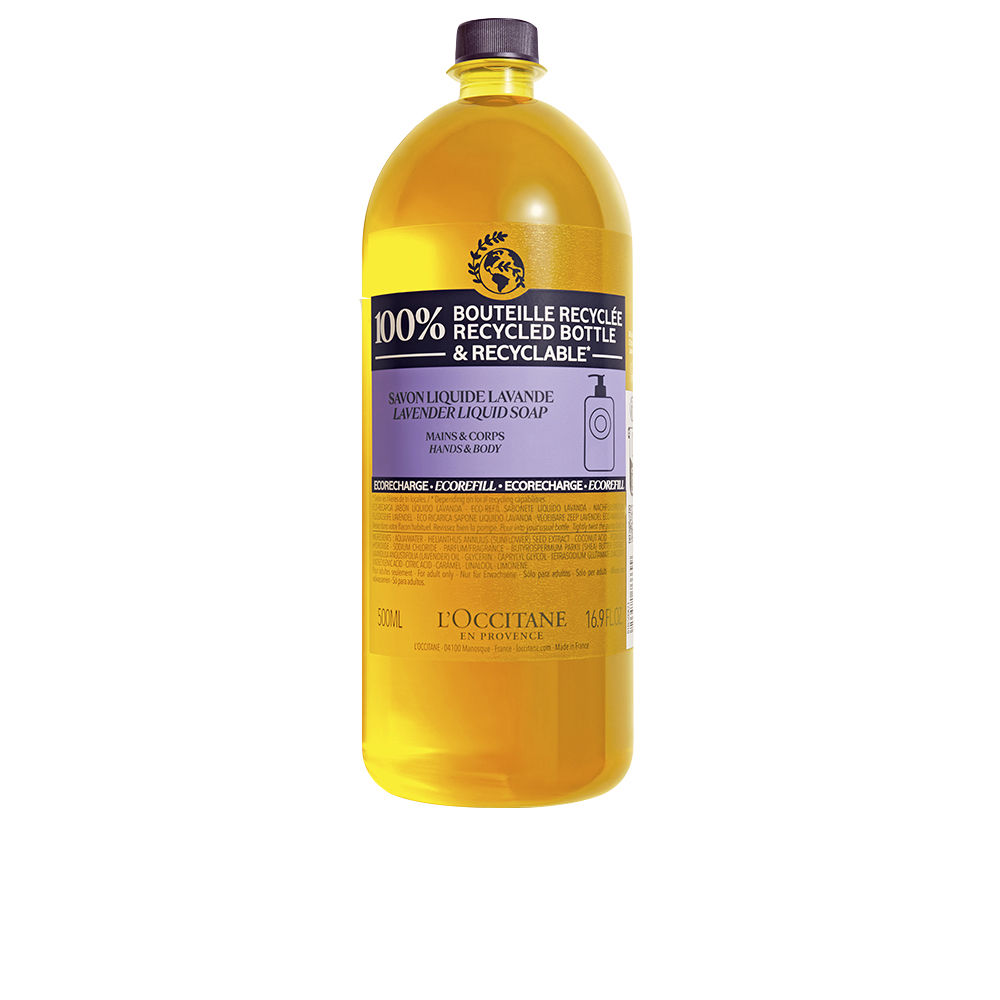 L'Occitane Lavender Liquid Hand And Body Soap Refill 500ml